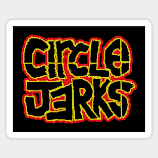 Circle red jerks Magnet